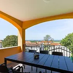 בית נופש Charmantes Mit Meerblick, 2 Fahrraeder, Grill, Privater Balkon, Waschmaschine